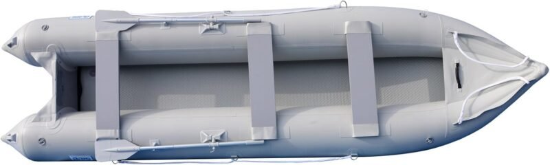 BRIS 15.4 ft Inflatable Fishing Kayak – 3-Person Drop-Stitch Canoe with 10 HP Motor Mount - Image 5