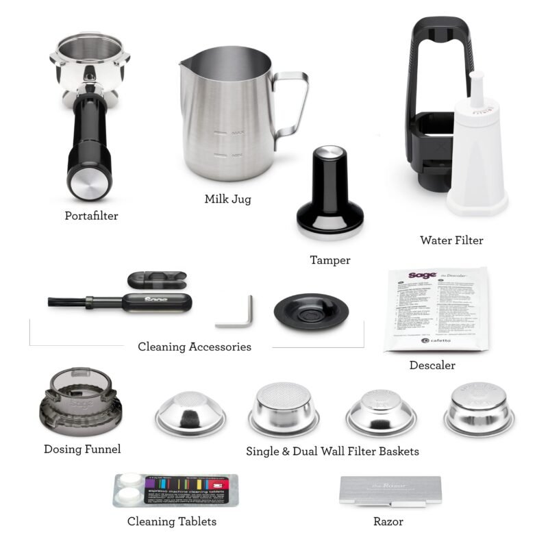 Sage Barista Pro Espresso Machine – Bean-to-Cup with Integrated Grinder, ThermoJet Heating & Milk Frother, Brushed Stainless Steel - Image 23