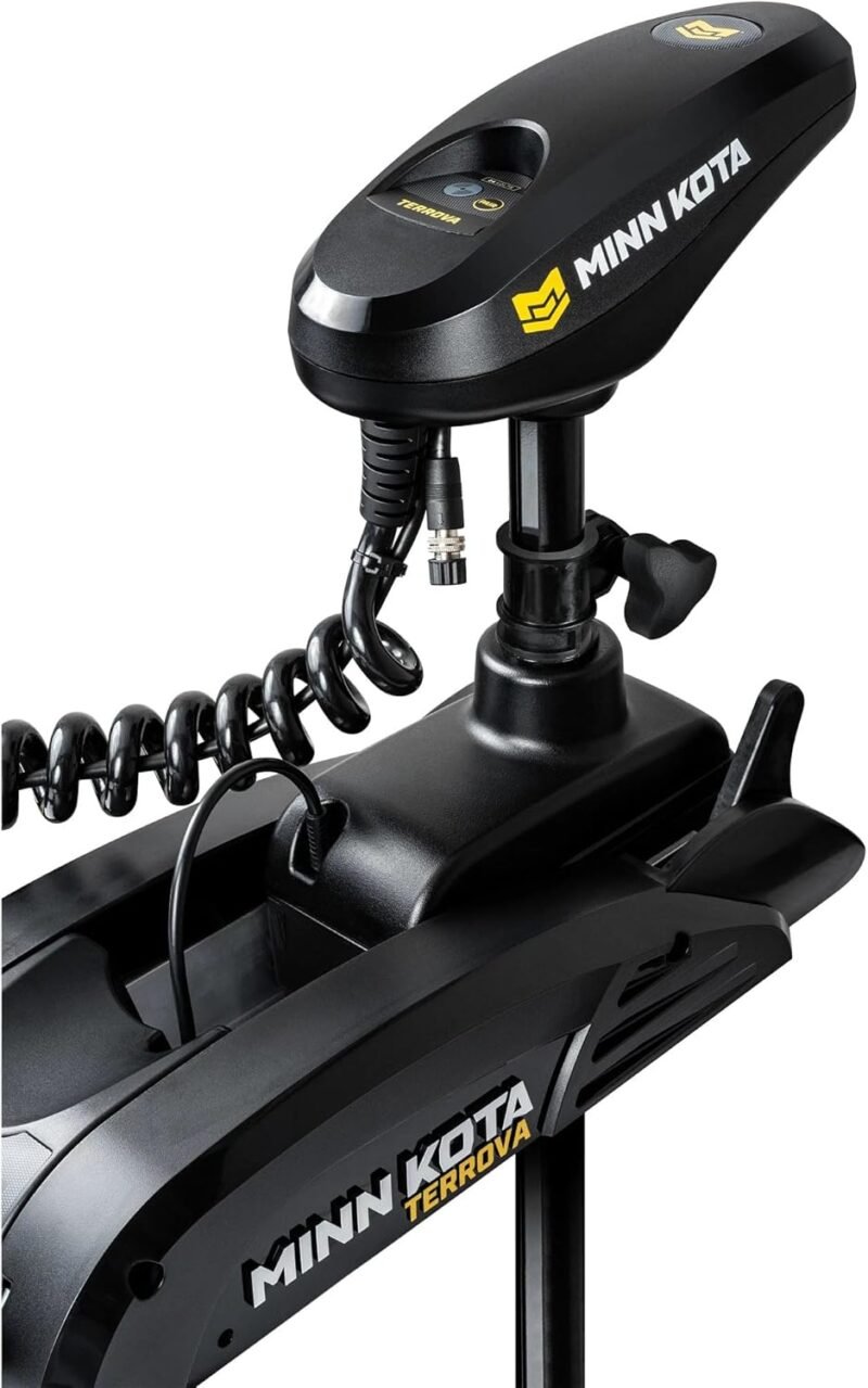 Minn Kota Terrova Kayak 55 lb Thrust GPS Bow-Mount Trolling Motor with Safety Switch Kit, 36″ Shaft, Micro Remote - Image 6