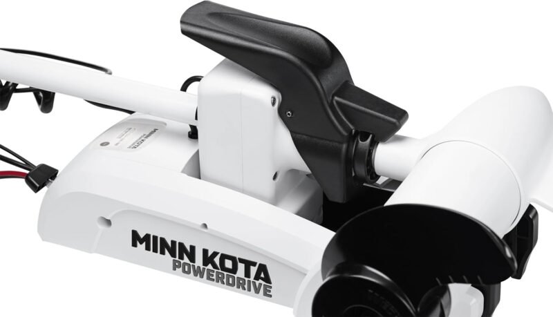 Minn Kota 1363576 Riptide PowerDrive 55 lb Thrust Bow-Mount Trolling Motor with Wireless Remote, 54″ Shaft, Saltwater - Image 4