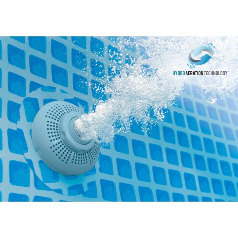 Intex 26701EH Prism Frame 10ft (3.05m) x 30in (76cm) Above Ground Pool Set – 1,185 Gallon (4,486L) Capacity with Filter Pump – Rust & Puncture Resistant, Quick Setup - Image 52
