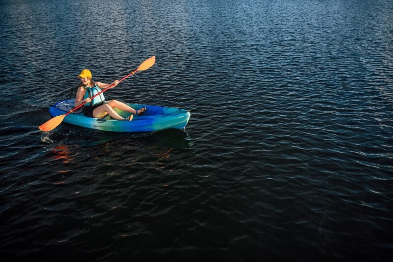 Perception Tribe 9.5′ Sit-On-Top Recreational Kayak – Adjustable Framed Seat & Ample Storage (Déjà Vu) - Image 8