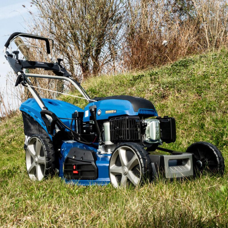 Hyundai HYM560SPE 4-in-1 Electric-Start Self-Propelled Petrol Lawnmower 56cm-196cc